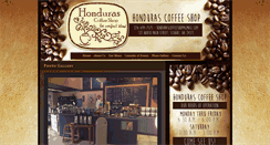 Desktop Screenshot of hondurascoffeeshop.com